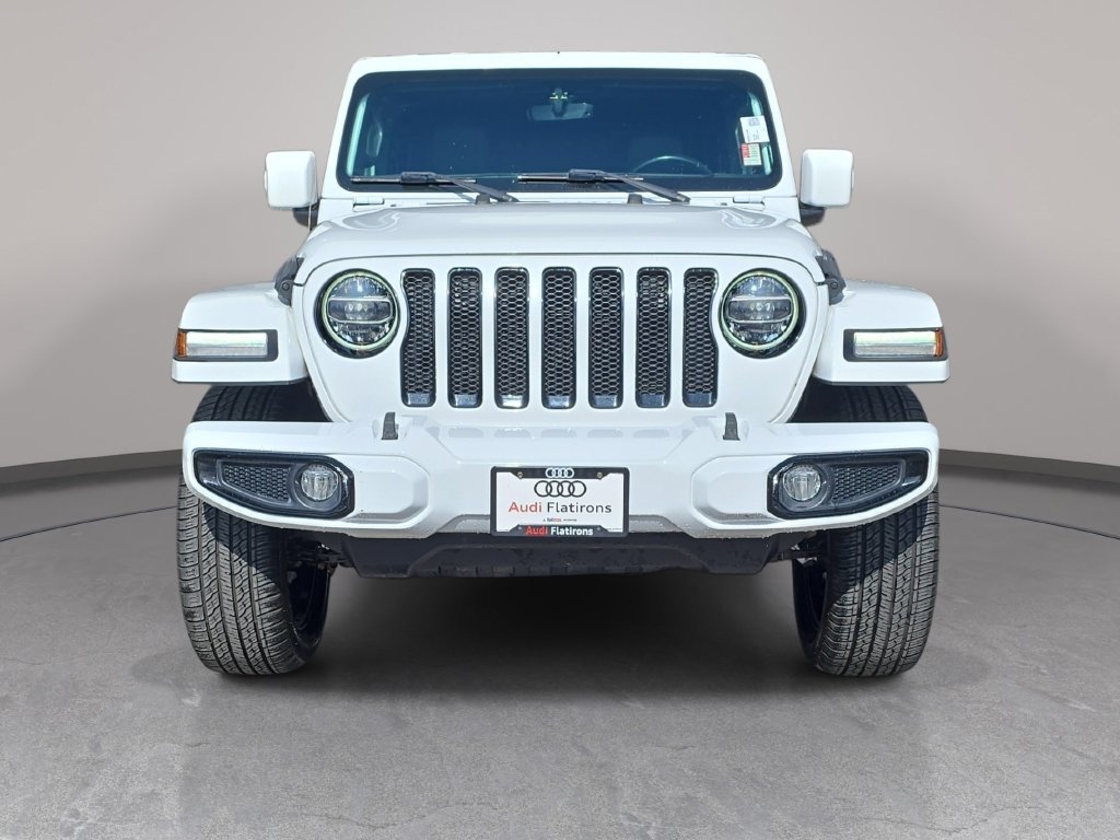 Used 2021 White Jeep Unlimited Sahara High Altitude image 3