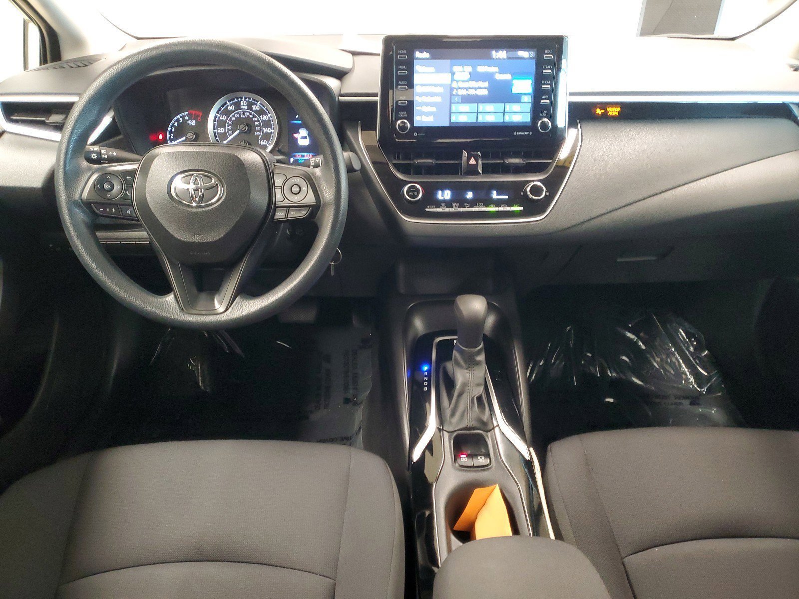 Used 2021 Classic Silver Metallic Toyota LE image 12