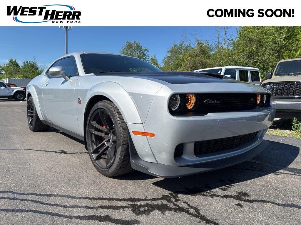 Used 2020 Triple Nickel Clearcoat Dodge R/T Scat Pack Widebody image 1
