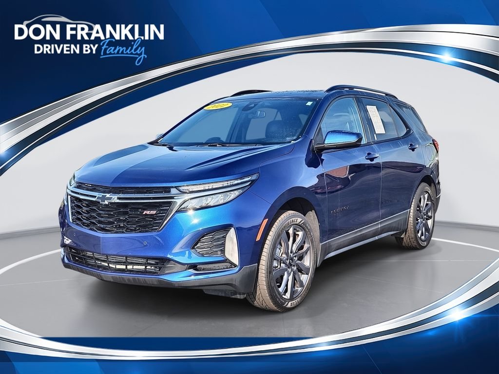 Used 2022 Blue Chevrolet RS image 1