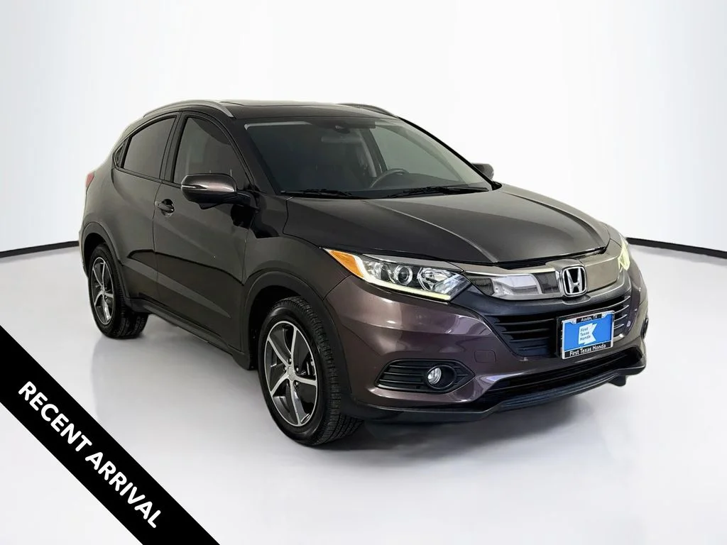 Certified Used 2022 Midnight Amethyst Honda EX image 1