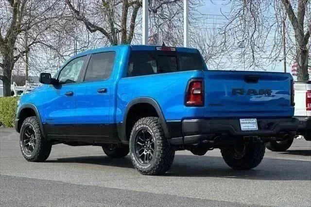 New 2026 Hydro Blue Pearl-Coat Exterior Paint RAM REBEL image 6