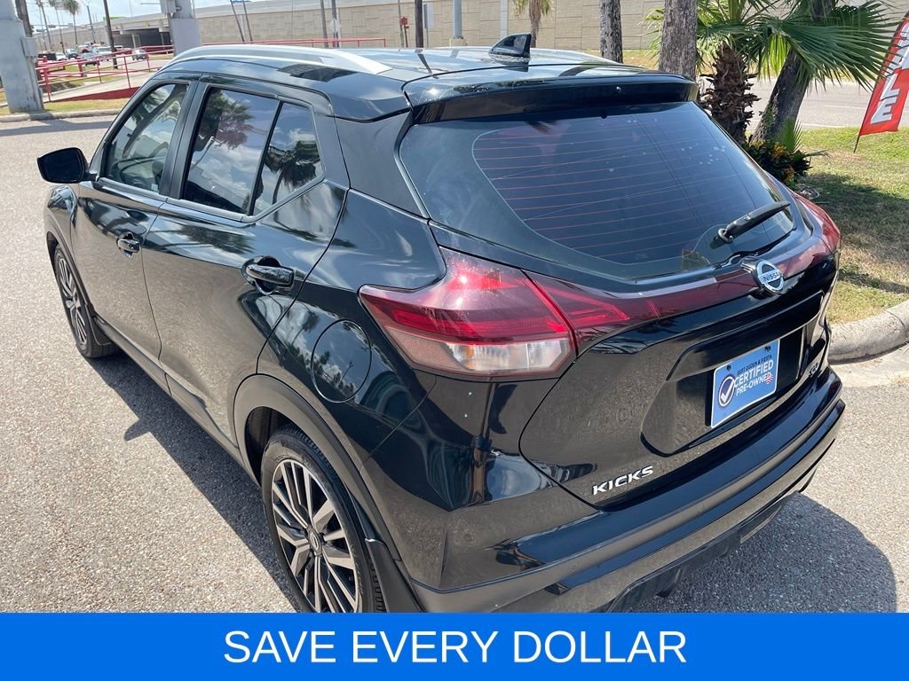 Used 2021 Black Nissan SV image 4