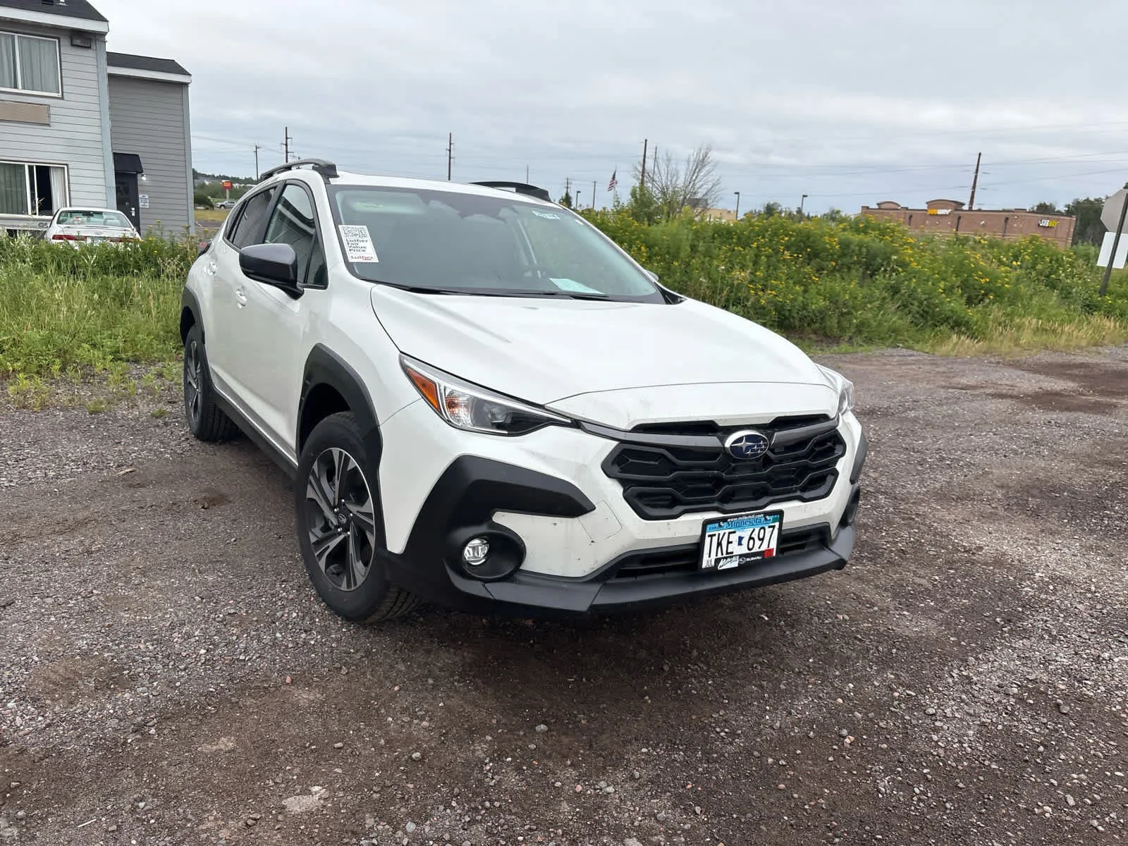Used 2026 Crystal White Pearl Subaru Premium image 6