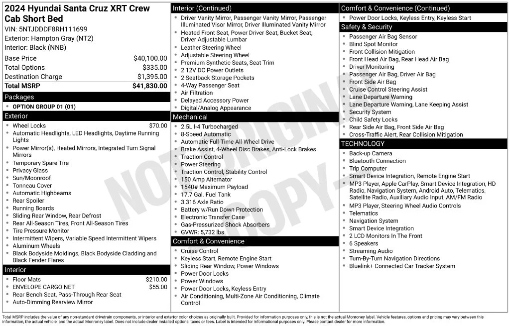 Used 2024 Gray Hyundai XRT image 37