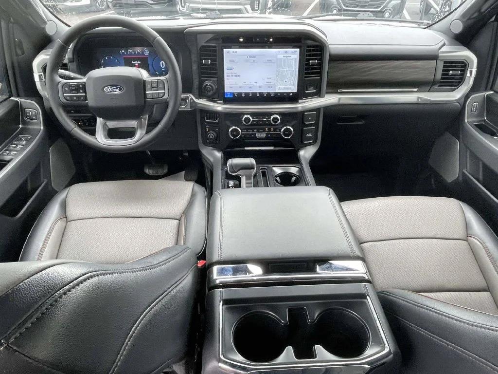 Certified Used 2025 White Ford Lariat image 11