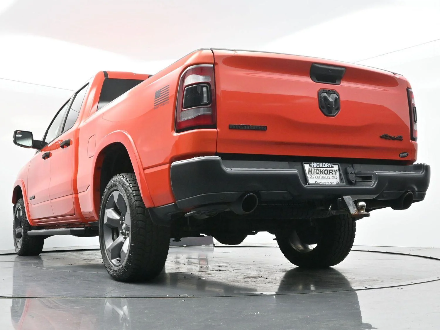 Used 2021 Spitfire Orange Clearcoat Ram Big Horn image 50