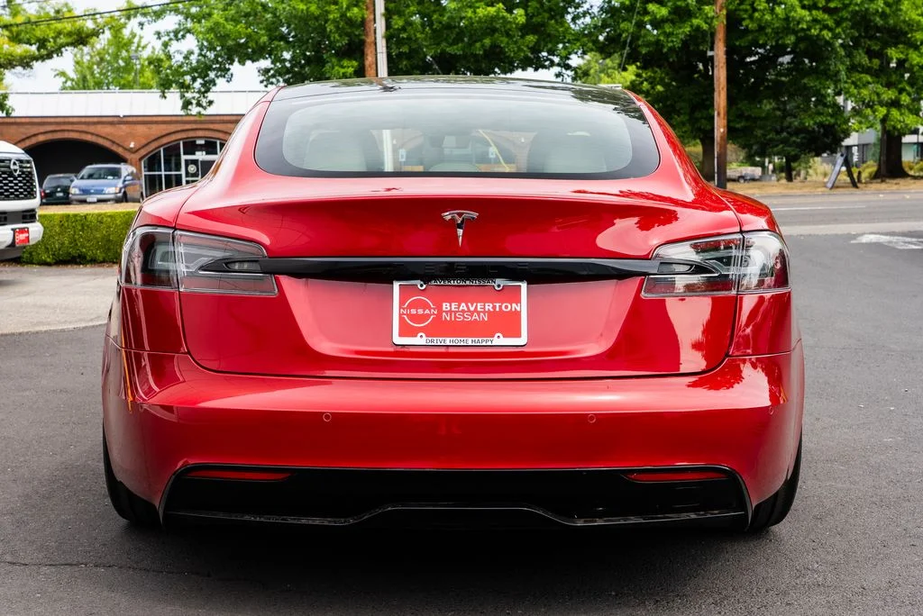 Used 2022 Red Tesla Base image 5
