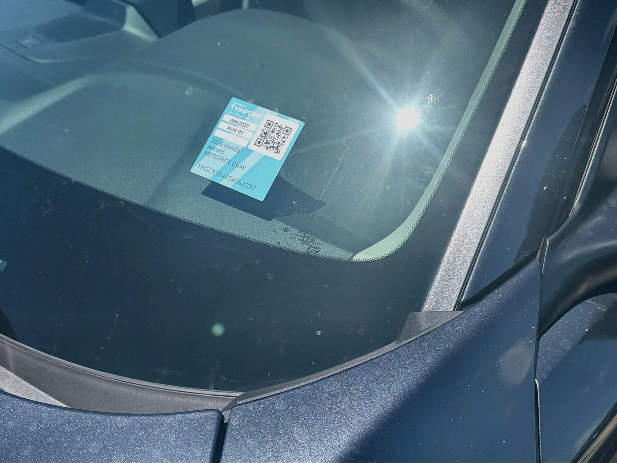New 2026 Meteorite Gray Metallic Honda SE image 26