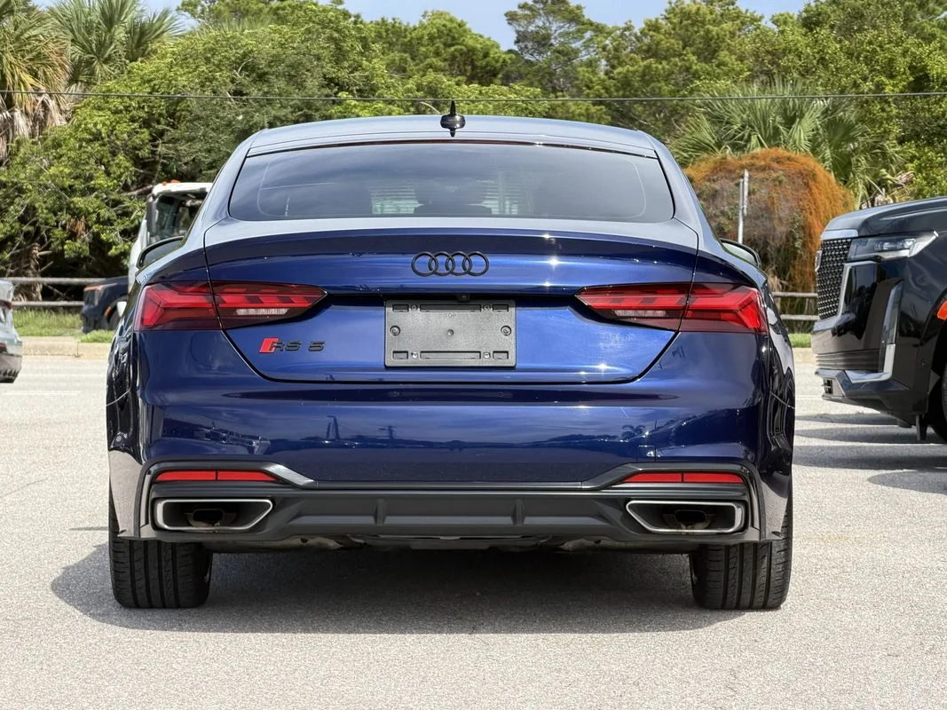 Used 2021 Blue Audi Premium 45 TFSI quattro S tronic image 4