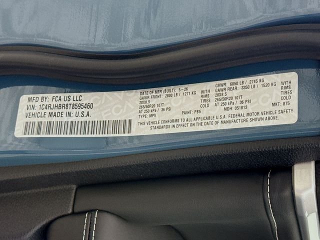 New 2026 Steel Blue Exterior Paint Jeep Limited Reserve image 32