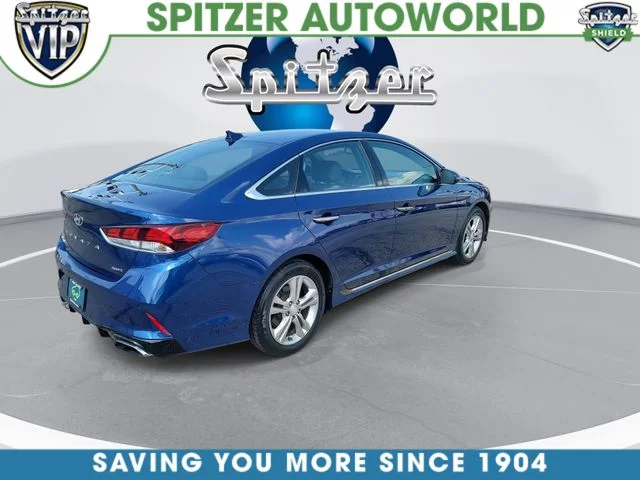 Used 2018 Blue Hyundai Sport image 9