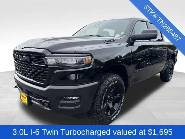 New 2026 Diamond Black Crystal Pearl-Coat Exterior Paint RAM Warlock image 3