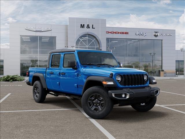 New 2026 Hydro Blue Pearl-Coat Exterior Paint Jeep Sport 4x4 image 1