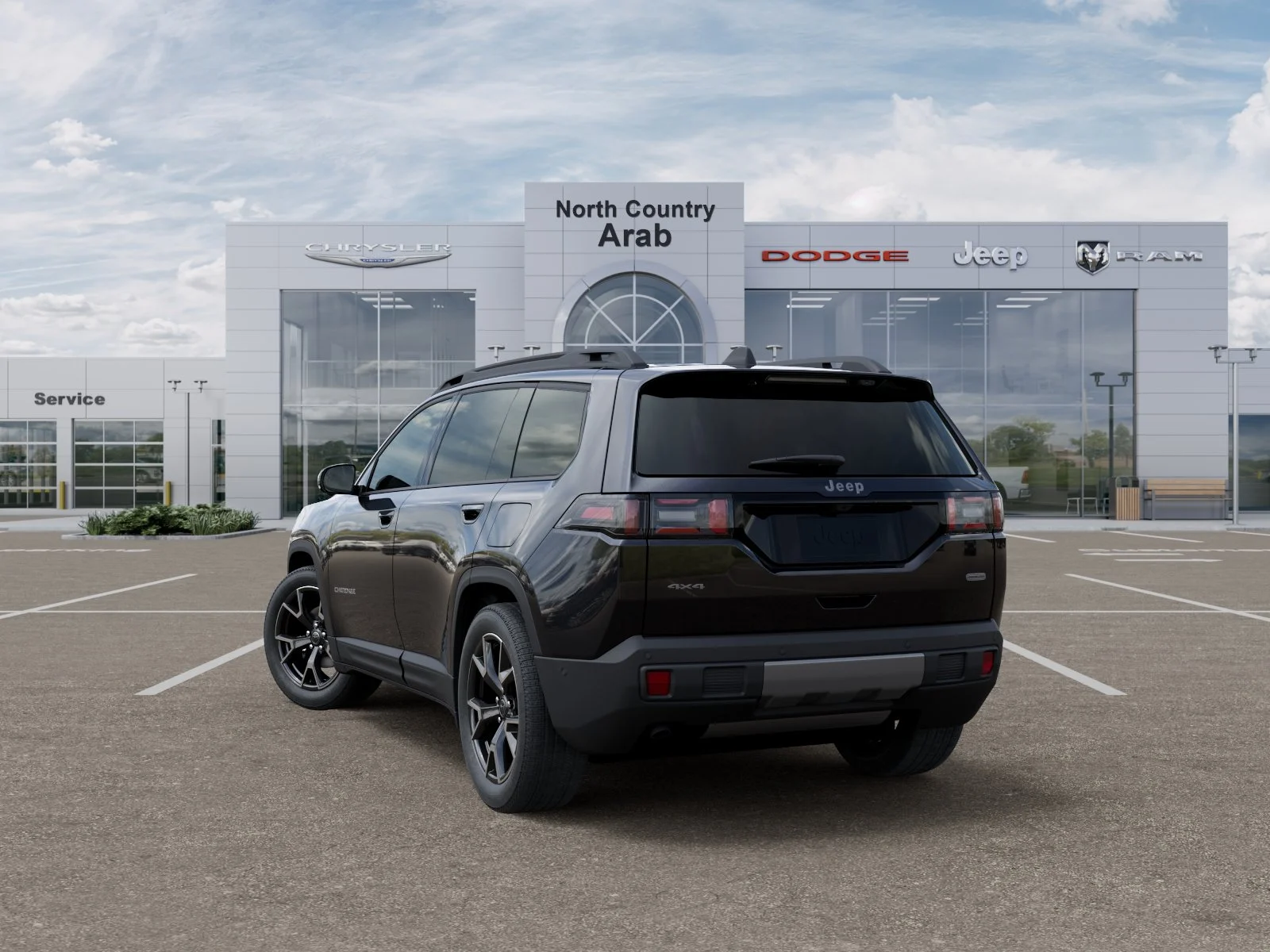 New 2026 Diamond Black Crystal Pearl-Coat Exterior Paint Jeep Overland image 29