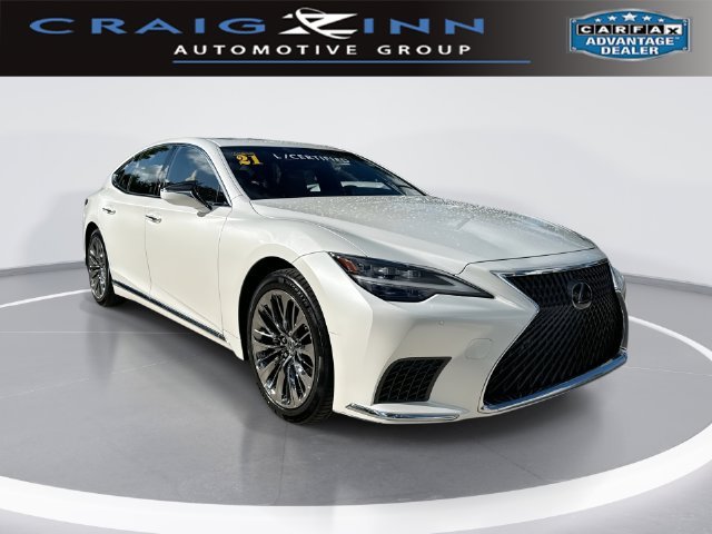 Certified Used 2021 EMINENT WHITE PEARL Lexus 500 Base image 1