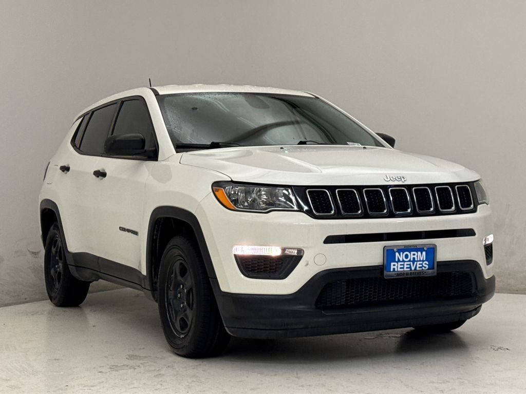 Used 2021 White Clearcoat Jeep Sport image 4