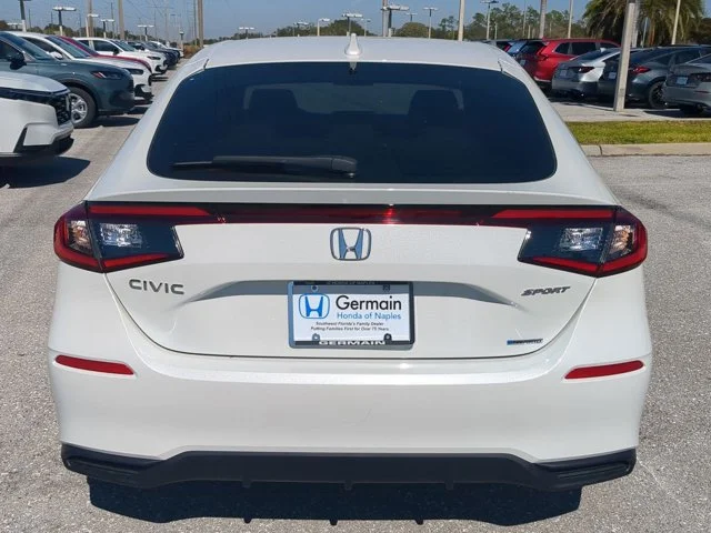 New 2026 Platinum White Pearl Honda Sport image 4