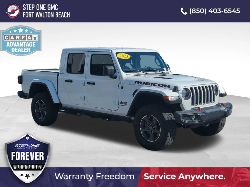 Used 2023 White Jeep Rubicon image 8