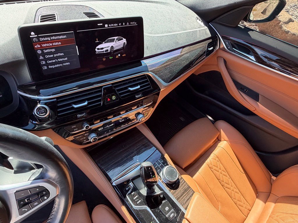 Certified Used 2021 White BMW 540i image 19