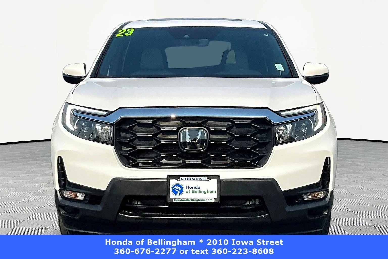 Used 2023 Platinum White Pearl Honda EX-L image 2