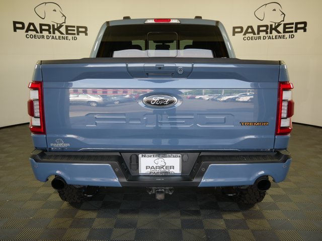 Used 2023 Azure Gray Metallic Tri-Coat Ford Crew Cab Tremor image 6