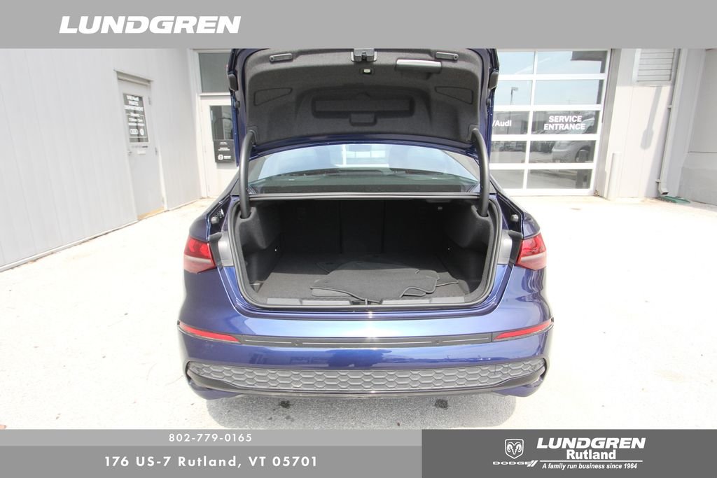 Used 2025 Blue Audi 40 Premium Plus image 40