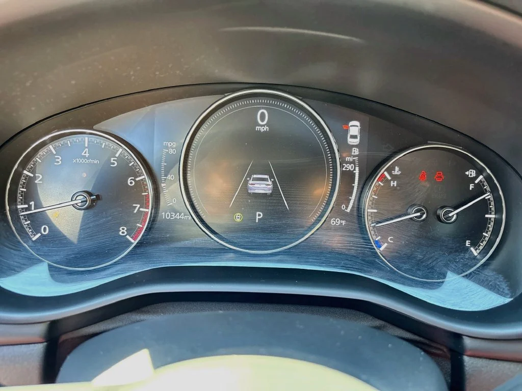 Certified Used 2025 Gray Metallic Mazda 2.5 S Carbon Edition image 12