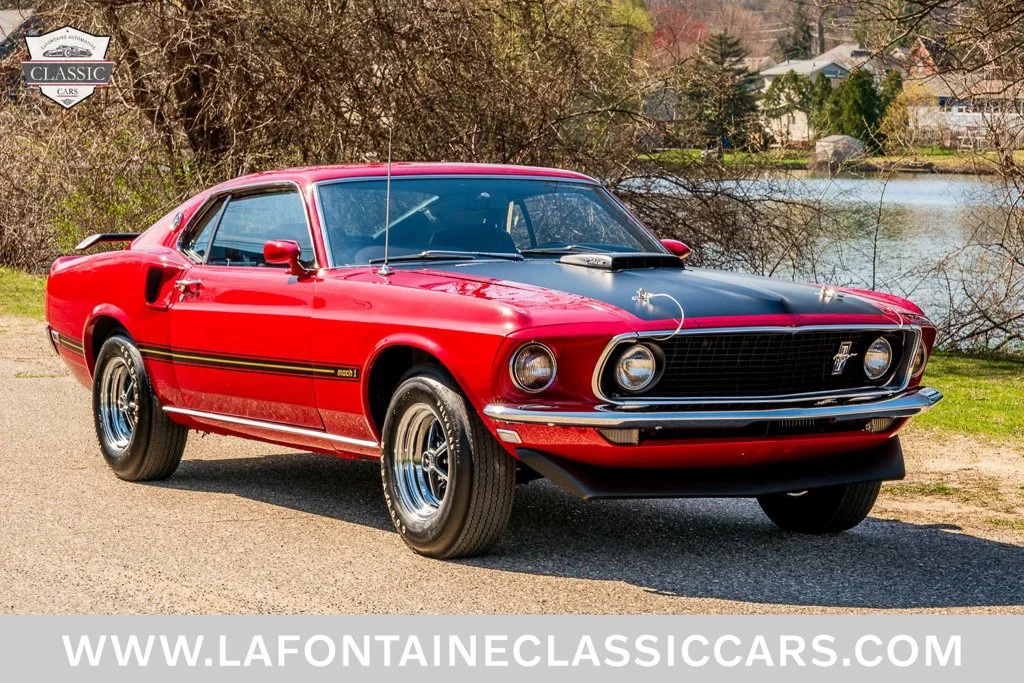 Used 1969 Red Ford Mach 1 image 86