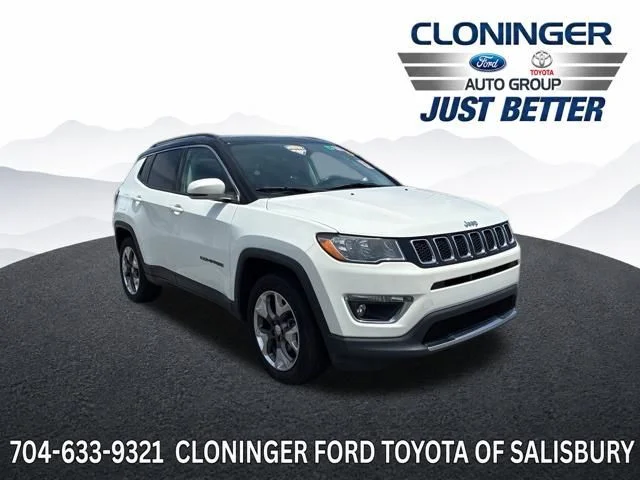 Used 2020 White Jeep Limited image 1