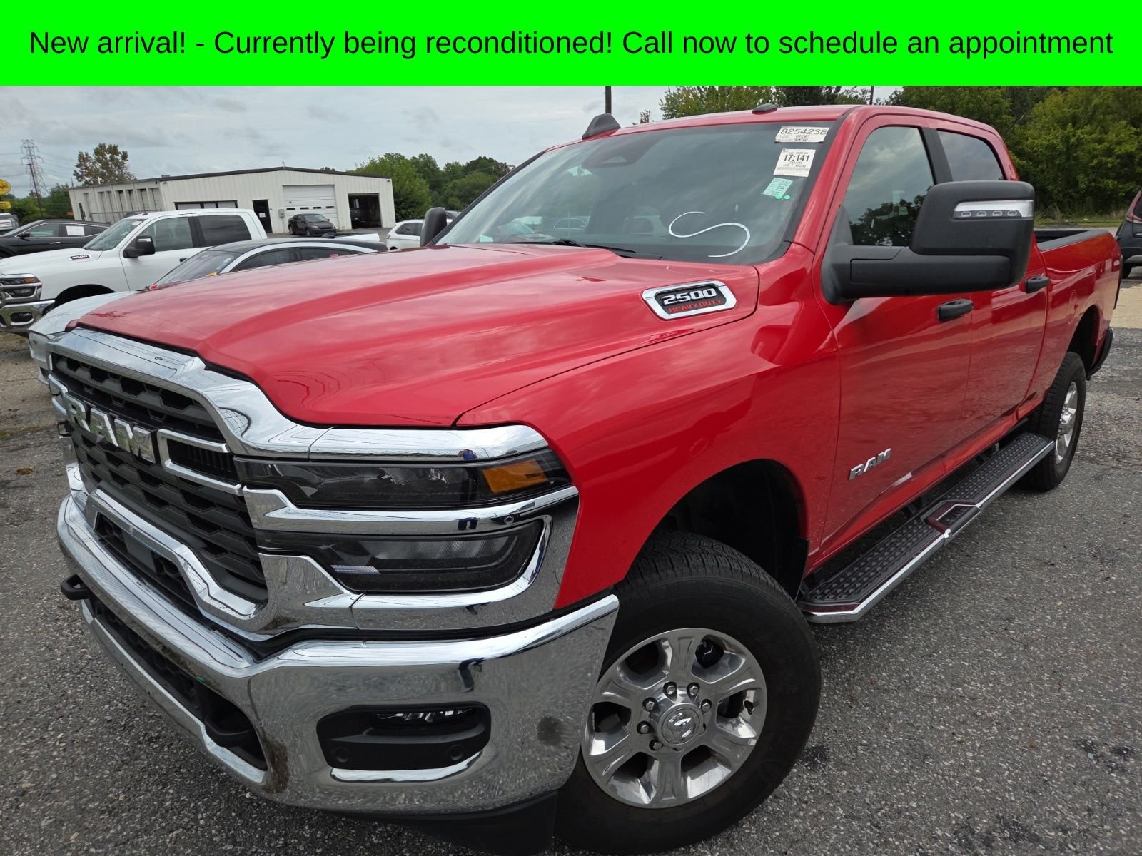 Used 2026 Flame Red Clearcoat Ram Big Horn image 2
