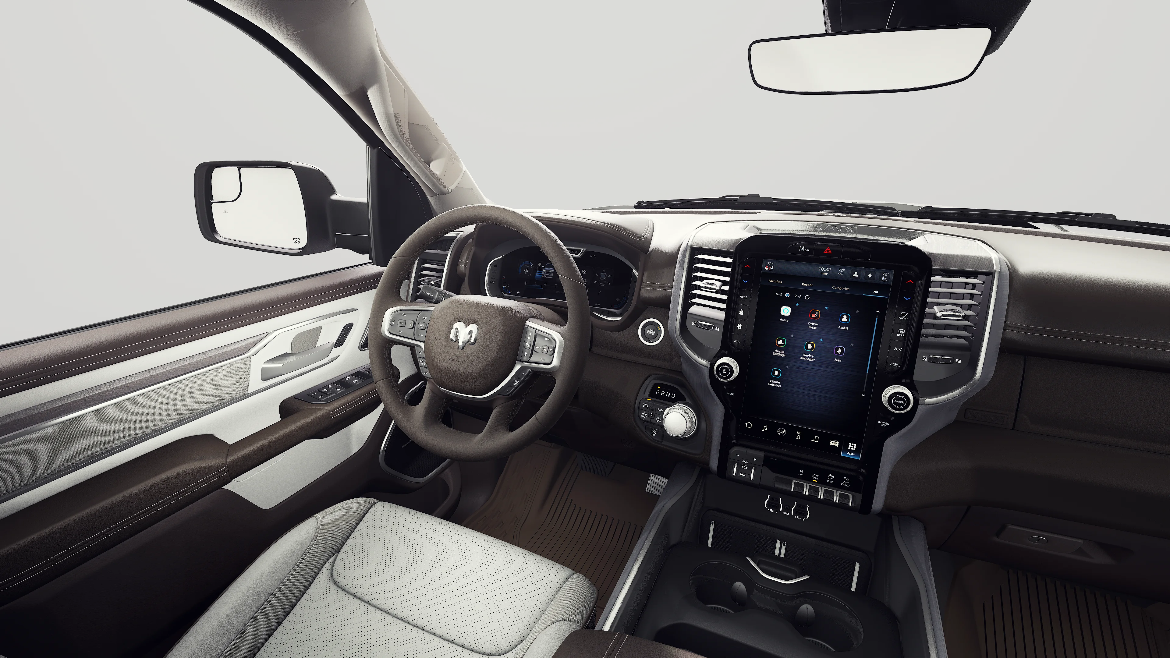 New 2027 Bright White Clear-Coat Exterior Paint RAM LARAMIE image 8