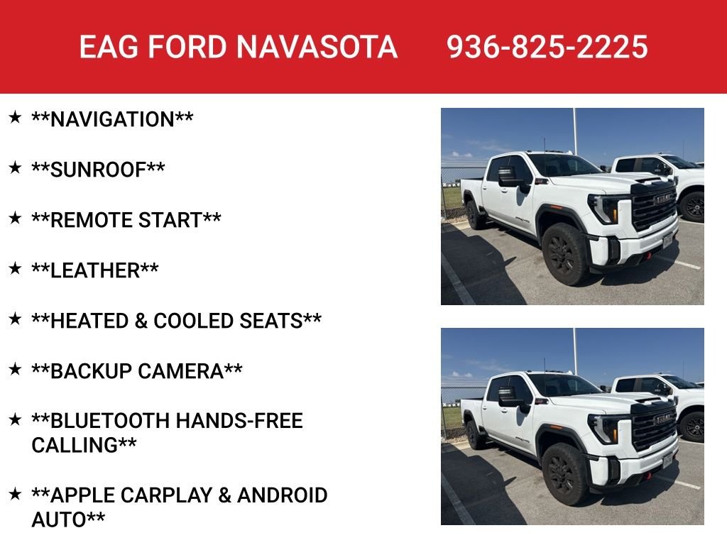 Used 2024 Summit White GMC AT4 image 2