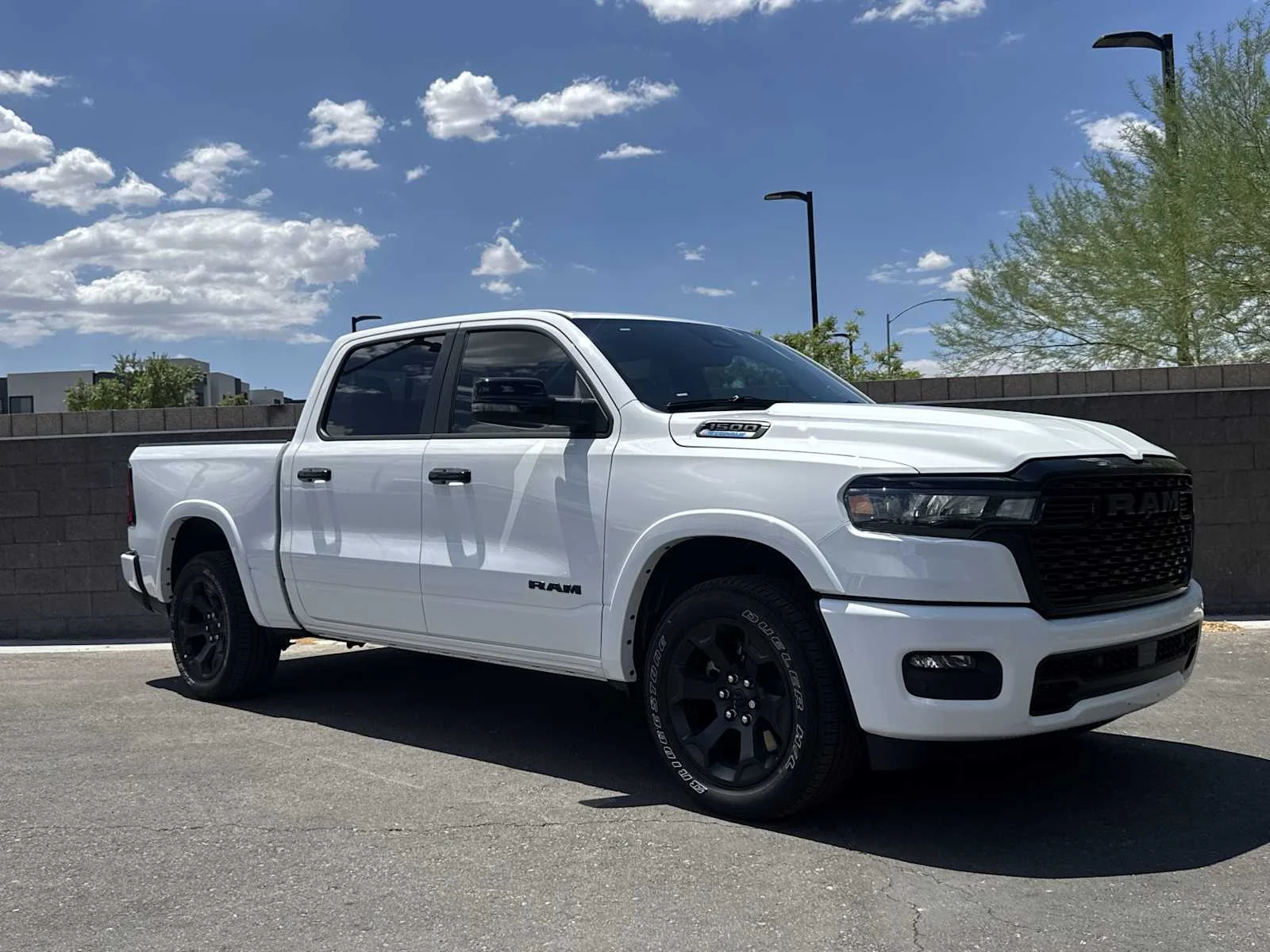 New 2026 Bright White Clearcoat RAM Big Horn image 2