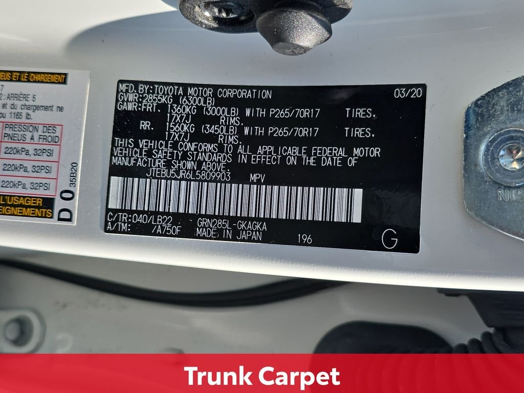 Certified Used 2020 White Toyota SR5 Premium image 41