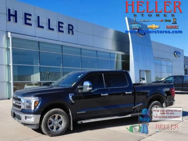 Used 2024 Antimatter Blue Metallic Ford LARIAT image 1