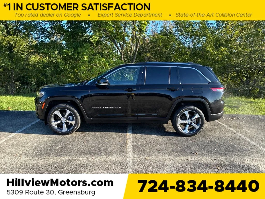 Certified Used 2023 Diamond Black Jeep Limited image 2