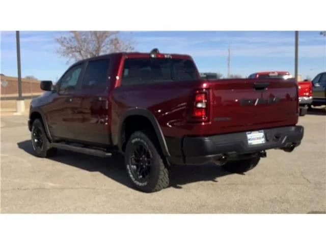 New 2026 Delmonico Red Pearl-Coat  Paint Ram REBEL CREW CAB 4X4 5
