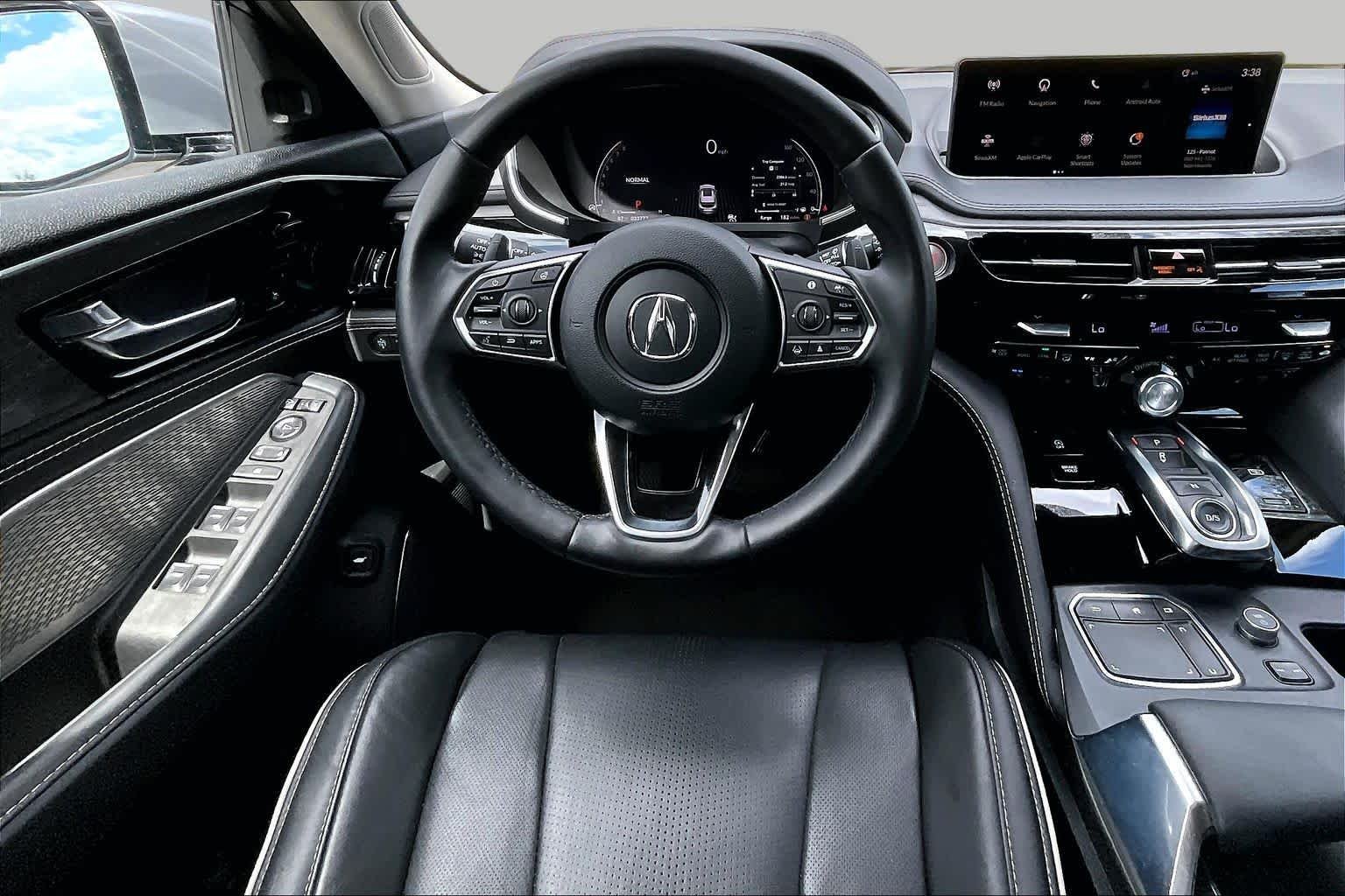 Used 2022 Lunar Silver Metallic Acura w/Advance Package image 6