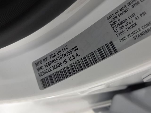 New 2026 Bright White Clear-Coat Exterior Paint RAM Big Horn/Lone Star image 20