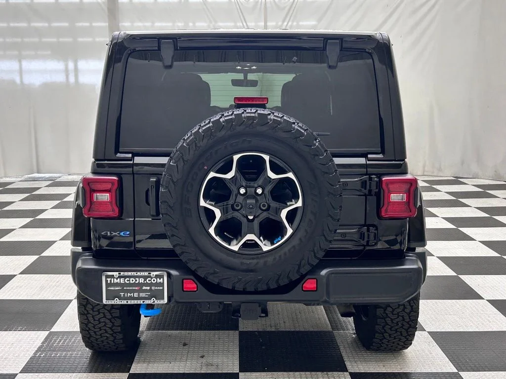 Used 2023 Black Jeep Rubicon 4xe image 6