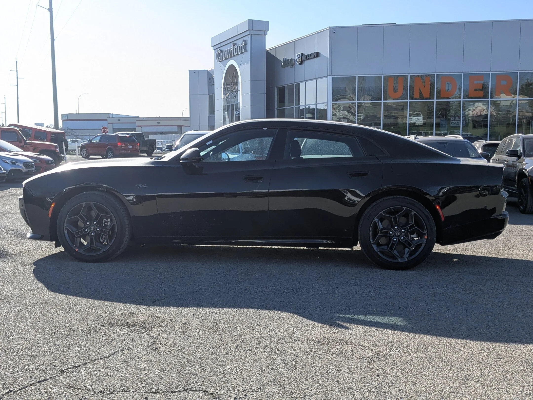 New 2026 Black Dodge R/T - - Blacktop Pkg - Driver Convenience Grp - Alpine Audio - 20 Black Wheels & More! image 5