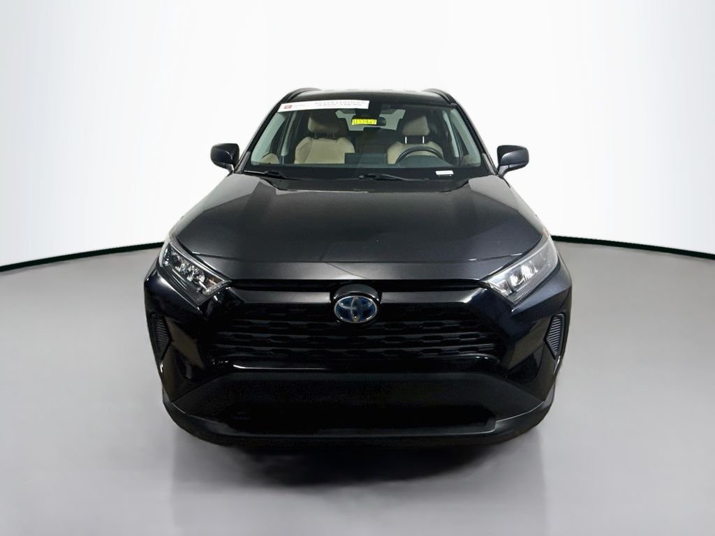 Used 2022 Midnight Black Metallic Toyota Hybrid LE image 2