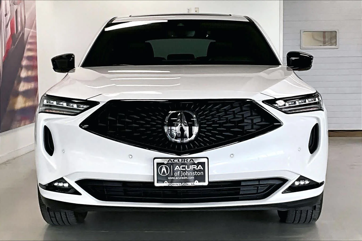 Used 2023 Platinum White Pearl Acura SH-AWD with A-Spec Package image 6