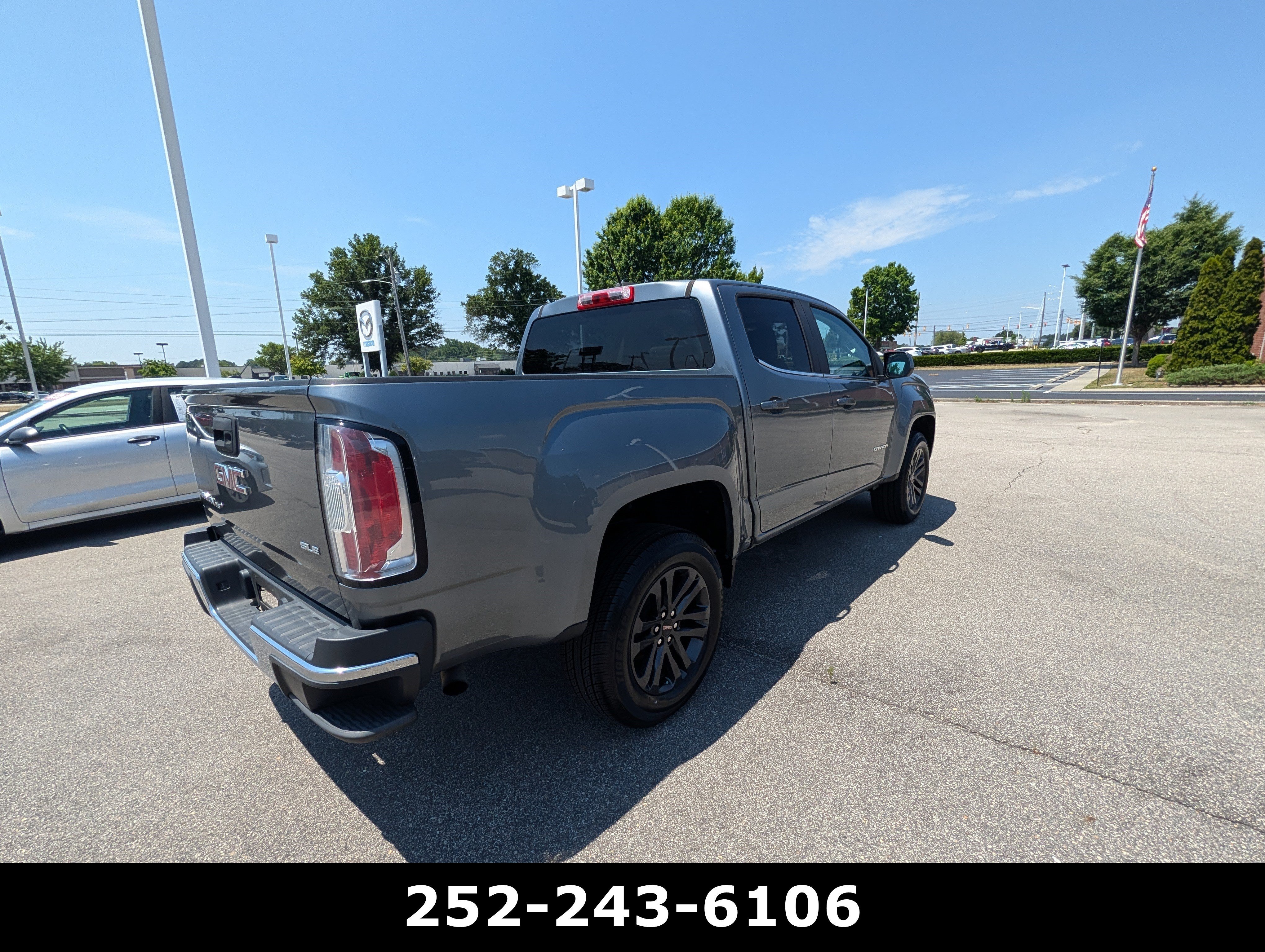 Used 2020 Satin Steel Metallic GMC 2WD SLE image 6