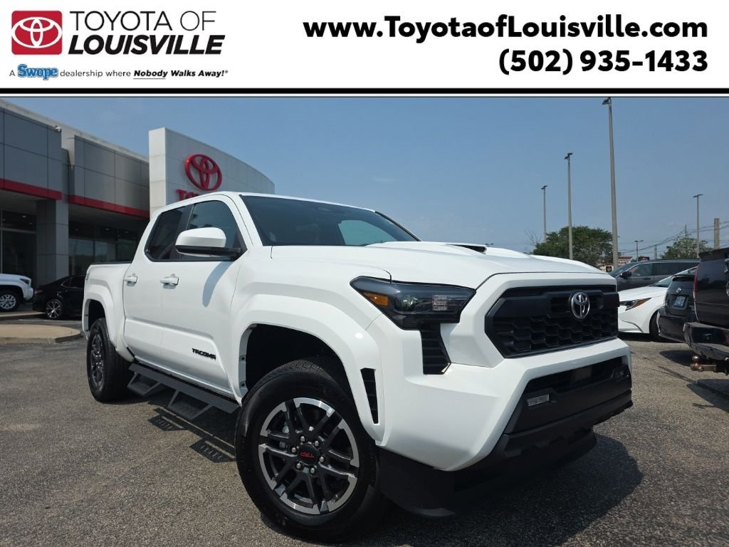 Certified Used 2025 White Toyota TRD Sport image 1