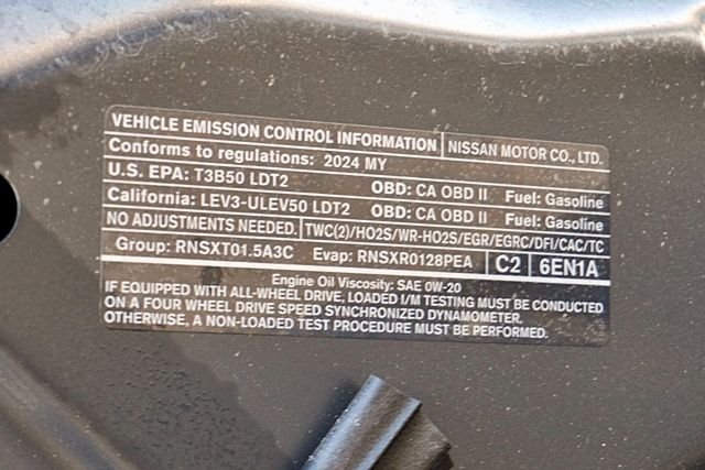 Used 2024 Black Nissan SV image 35