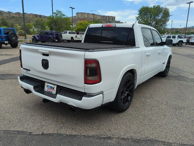 Used 2022 Bright White Clearcoat Ram Laramie image 4