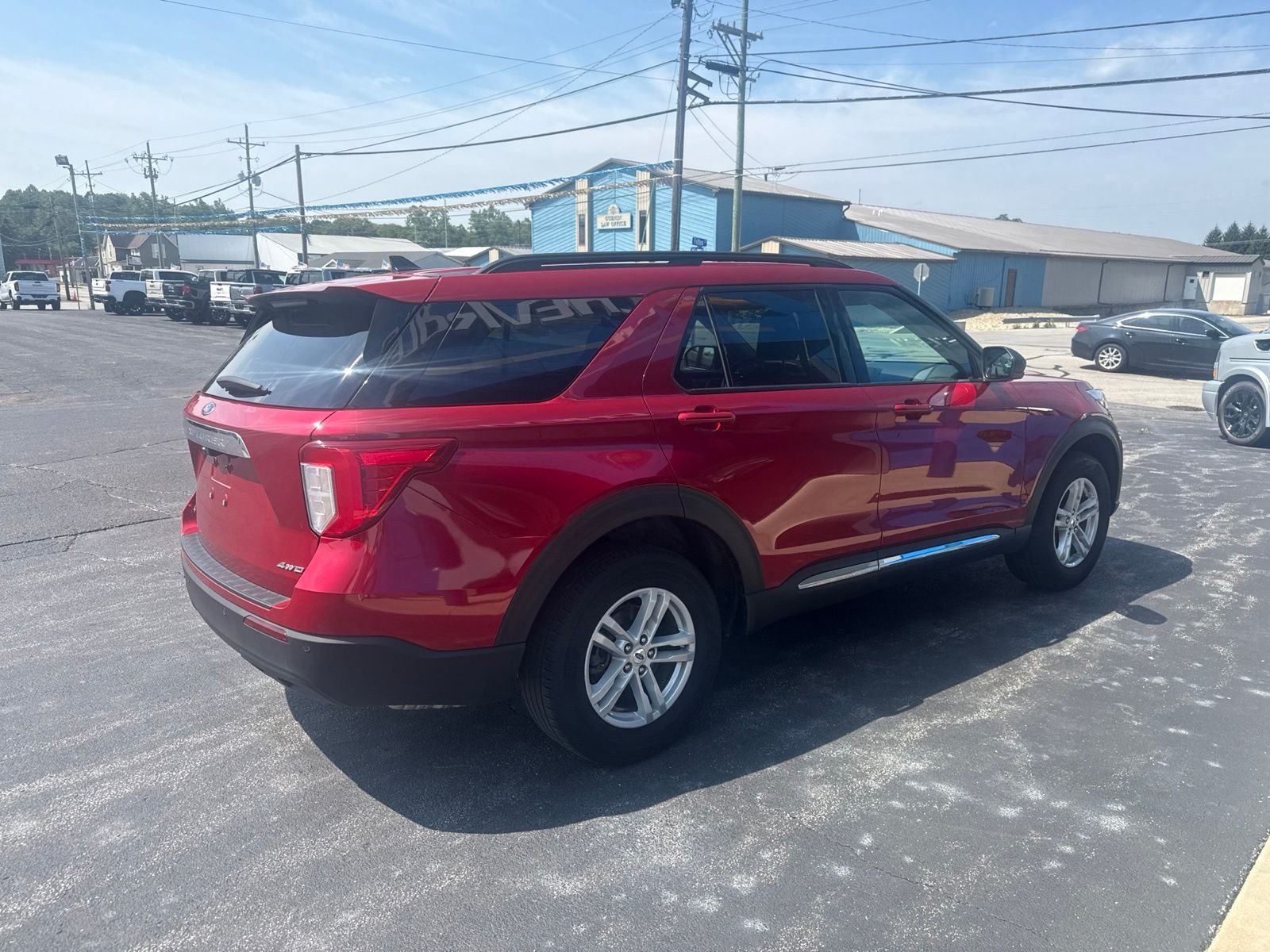 Used 2024 Red Ford XLT image 8