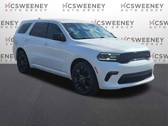 Used 2021 White Dodge SXT Plus image 7